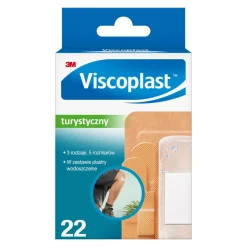 Viscoplast, Zestaw Turystyczny, plastry z opatrunkiem, 22 szt.
