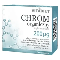 VitaDiet Chrom organiczny, tabletki, 60 szt.