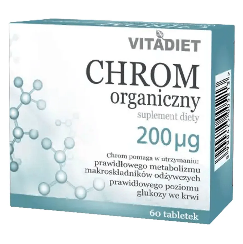 VitaDiet Chrom organiczny, tabletki, 60 szt.