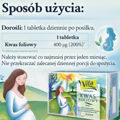 Vita Kwas foliowy, tabletki, 30 szt.