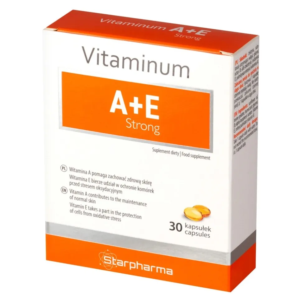 Vitaminum A + E Strong, kapsułki, 30 szt.