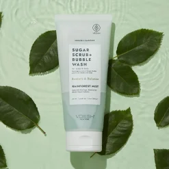 Voesh, cukrowy peeling myjący, rainforest mist, 210 g