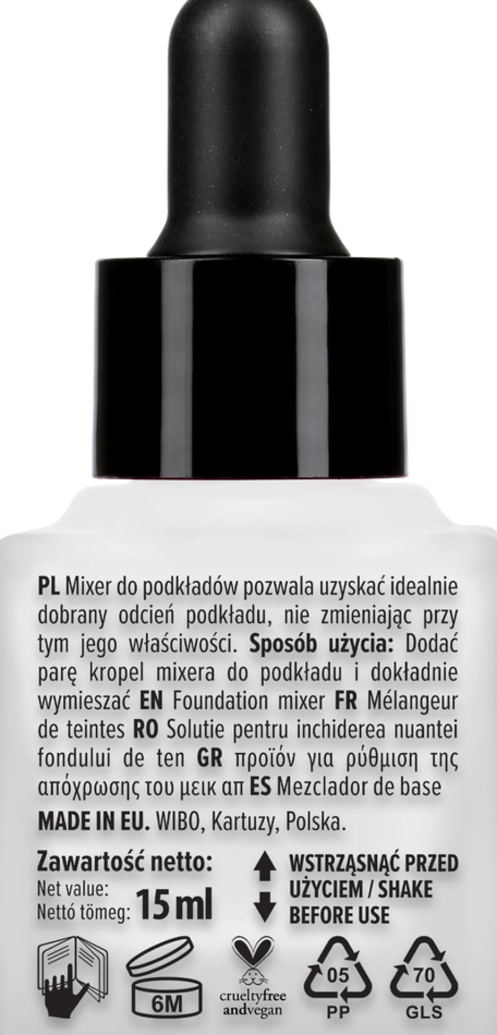 Wibo, rozjaśniacz, Match Perfector, 15 ml