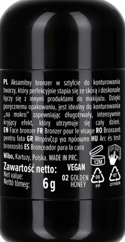 Wibo Tantastick 2, bronzer do twarzy, 6 g