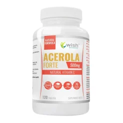 Wish Acerola Forte 500 mg, tabletki, 120 szt.