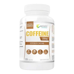 Wish Coffeine Kofeina bezwodna 200 mg, tabletki, 120 szt.
