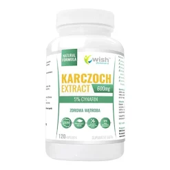 Wish Karczoch 600 mg, kapsułki, 120 szt.