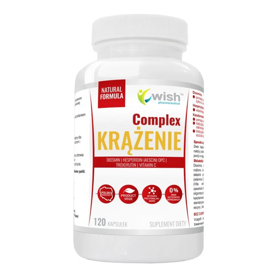 Wish Krążenie Complex, kapsułki, 120 szt.