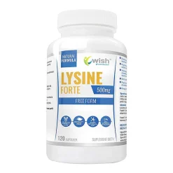 Wish Lysine Forte 500 mg, kapsułki, 120 szt.