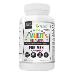 Wish Multiwitamina for Men + Prebiotyk, kapsułki, 120 szt.