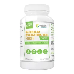 Wish Naturalna Kwercetyna 98% Forte 400 mg, 120 szt.