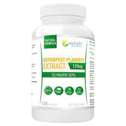 Wish Ostropest Plamisty Extract 125 mg, kapsułki twarde, 120 szt.