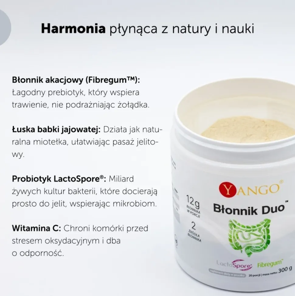 Yango Błonnik Duo, proszek, 300 g