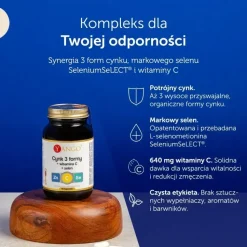 Yango Cynk 3 formy + witamina C + selen, kapsułki, 90 szt.