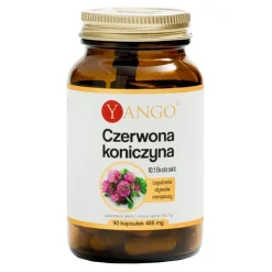 Yango Czerwona Koniczyna, kapsułki, 90 szt.