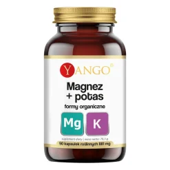 Yango Magnez + potas, kapsułki, 90 szt.