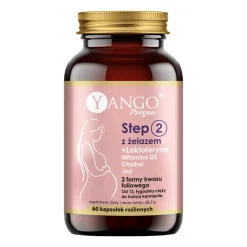Yango Pregna Step 2 z żelazem, kapsułki, 60 szt.
