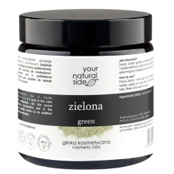 Your Natural Side, glinka kosmetyczna, zielona, 100 g