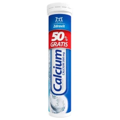 Zdrovit Calcium 300 mg, tabletki musujące, smak cytrynowy, 20 szt.