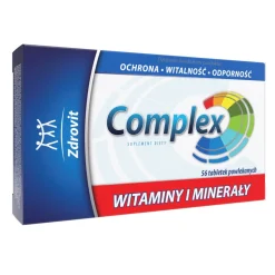 Zdrovit Complex Witaminy i Minerały, tabletki powlekane, 56 szt.