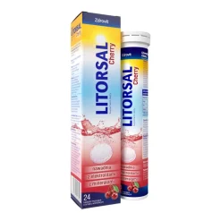 Zdrovit Litorsal Cherry, tabletki musujące, 24 szt.