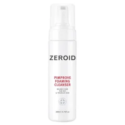 Zeroid Pimprove Foaming Cleanser, pianka oczyszczająca do skóry tłustej, mieszanej i trądzikowej, 200 ml