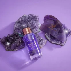 Zestaw Crystallove, serum do twarzy z ametystem, 30 ml + płytka do masażu gua sha, 1 szt.