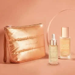 Zestaw Crystallove, serum, 30 ml + mgiełka z kryształem górskim, 100 ml + kosmetyczka, 1 szt.