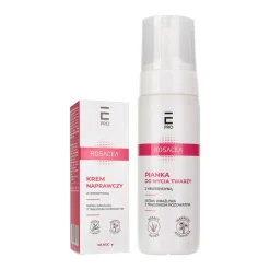 Zestaw Enilome Pro Rosacea krem na noc + pianka oczyszczająca