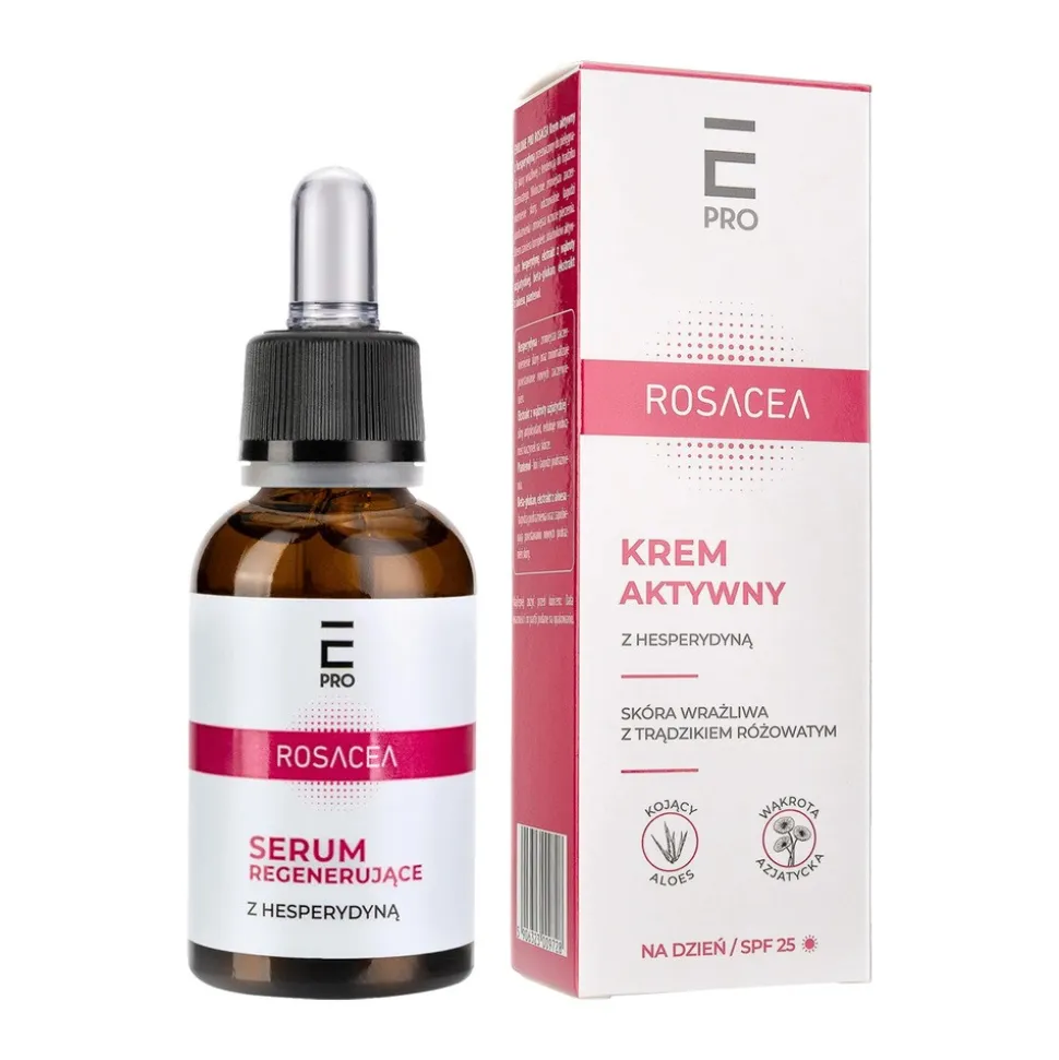 Zestaw Enilome Pro Rosacea krem na dzień + serum