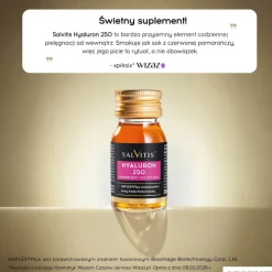 Zestaw Salvitis Hyaluron 250, 30 ml x 15 szt.