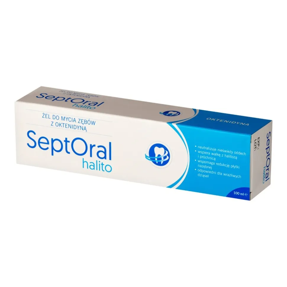 Zestaw SeptOral, żel stomatologiczny, 20 ml + żel do mycia zębów z oktenidyną, 100 ml