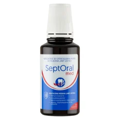 Zestaw SeptOral med, płyn stomatologiczny do płukania jamy ustnej, 300 ml + koncentrat do sporządzania płynu do płukania jamy ustnej, 200 ml