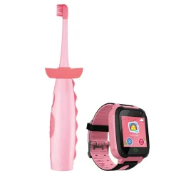 Zestaw Vitammy, szczoteczka soniczna Dino + zegarek Smart Kid Watch