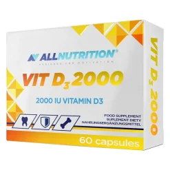 Zestaw 2x Allnutrition Vit D3 2000, kapsułki, 60 szt.