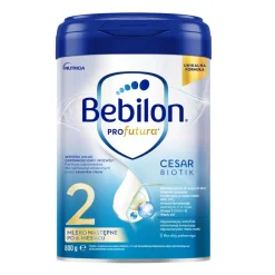 Zestaw 2x Bebilon PROfutura CESARBIOTIK 2, mleko następne po 6. miesiącu, proszek, 800 g