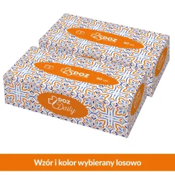 Zestaw 2x DOZ Daily, chusteczki higieniczne, karton, 90 szt.