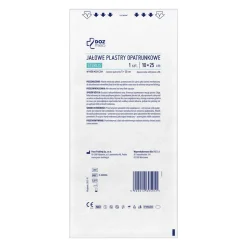 Zestaw 8x DOZ Med Sterilis, jałowe plastry opatrunkowe, 10 cm x 25 cm