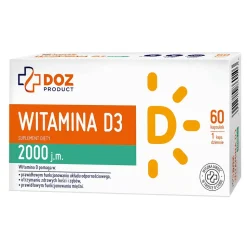 Zestaw 2 x DOZ Product Witamina D3 2000 j.m.