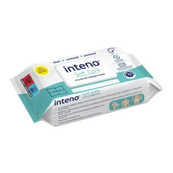Zestaw 2x INTENO Soft Care, chusteczki pielęgnacyjne, 70 szt.