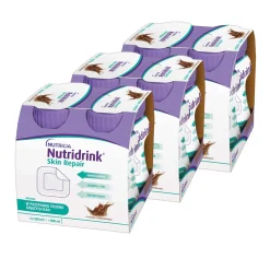Zestaw 3 x Nutridrink Skin Repair, smak czekoladowy, płyn, 4 x 200 ml