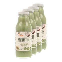 Zestaw 4x Plan by DOZ Smoothie o smaku kokos, pistacja, szpinak, 300 ml