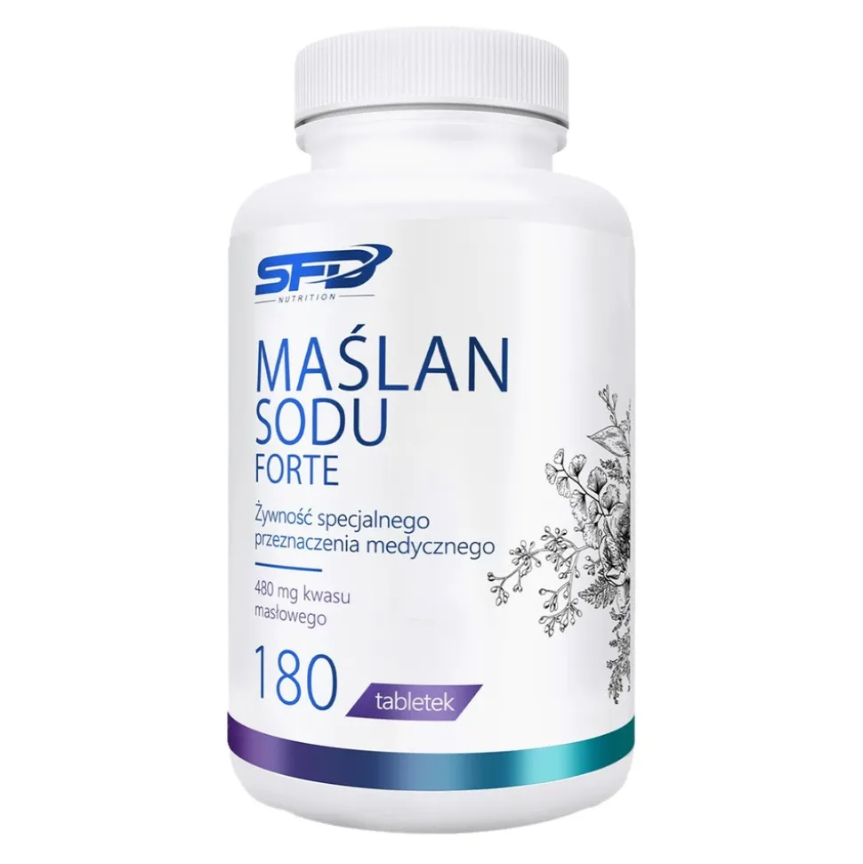 Zestaw 2x SFD Maślan Sodu Forte, tabletki, 180 szt.