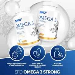 Zestaw 2x SFD Omega 3 Strong, kapsułki, 90 szt