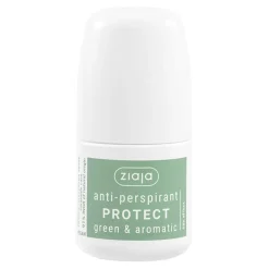 Ziaja Anit-perspirant Protect, antyperspirant roll-on, Green&Aromatic, 60 ml