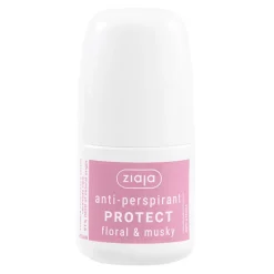 Ziaja Ant-perspirant Protect, antyperspirant roll-on, Floral&Musky, 60 ml
