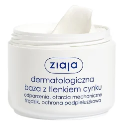 Ziaja, dermatologiczna baza z tlenkiem cynku, 80 ml