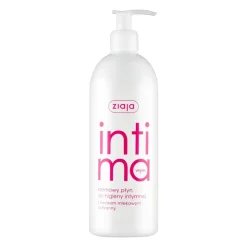 Ziaja Intima, kremowy płyn do higieny intymnej z kwasem laktobionowym, 500 ml