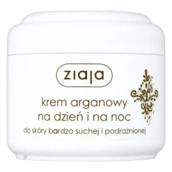 Ziaja, krem arganowy na dzień i na noc, do skóry bardzo suchej i podrażnionej, 75 ml