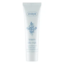 Ziaja, krem do rąk z proteinami jedwabiu i prowitaminą B5, 100 ml